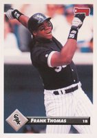 1993 Donruss #7 Frank Thomas Baseball Card