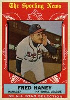1959 Topps #551 Fred Haney All-Star Baseball Card