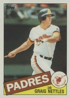 1985 Topps #35 Graig Nettles Baseball Card