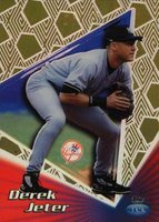 1999 Topps Tek Gold #24B Derek Jeter Pattern 19 Baseball Card