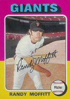 1975 Topps #132 Randy Moffitt Baseball Card