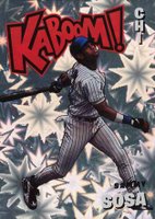 2021 Panini Absolute Kaboom! #K17 Sammy Sosa Baseball Card