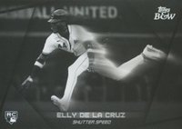 2024 Topps Black and White Shutter Speed #SS1 Elly de La Cruz Baseball Card