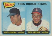 1965 Topps #374 Angels Rookies Baseball Card