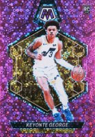 2023 Panini Mosaic #222 Keyonte George Pink Fast Break Basketball Card