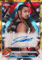 2023 Topps Chrome Sapphire Edition Topps Chrome Autographs #CGJHO Jett Howard Gold Basketball Card