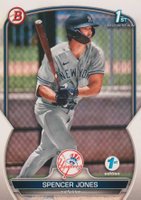 2023 Bowman 1st Edition #BPPF139 Spencer Jones Baseball Card