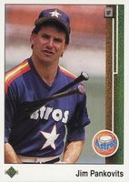1989 Upper Deck #100 Jim Pankovits Baseball Card