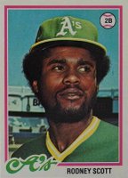 1978 Topps #191 Rodney Scott Baseball Card