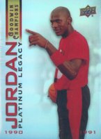 2021 Goodwin Champions Michael Jordan Platinum Legacy #4 Michael Jordan Basketball Card