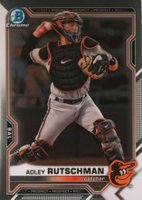 2021 Bowman Draft #BDC31 Adley Rutschman Chrome Baseball Card