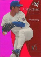 1998 Skybox E-X2001 #12 Hideo Nomo Essential Credentials Future Baseball Card