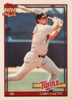 1991 Topps Tiffany #430 Gary Gaetti Baseball Card