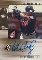 2000 SPx Signature #X-MR Manny Ramirez Baseball Card