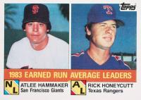 1984 Topps #137 Earned Run Average Leaders Baseball Card