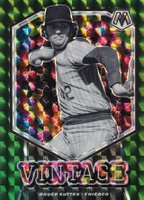 2021 Panini Mosaic Vintage #V9 Bruce Sutter Green Mosaic Baseball Card