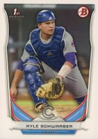 2014 Bowman Draft Picks #DP2 Kyle Schwarber Baseball Card