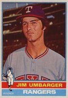 1976 Topps #7 Jim Umbarger Baseball Card