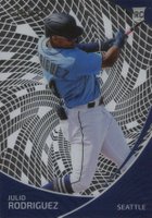 2022 Panini Chronicles Clear Vision #9 Julio Rodriguez Baseball Card