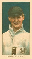 1909 White Borders Ghosts, Miscuts, Proofs, Blank Backs & Oddities #353 Red Murray Portrait Baseball Card