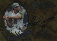 1997 Donruss Signature Significant Signatures # Reggie Jackson Baseball Card