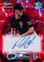 2023 Bowman Draft Sapphire Edition Sapphire Selections Autograph #SSAPS Paul Skenes Red Baseball Card