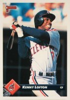 1993 Donruss #537 Kenny Lofton Baseball Card