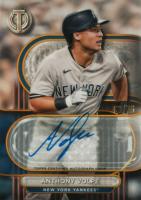 2024 Topps Tribute Tribute Autographs #TAVOL Anthony Volpe Gold Baseball Card