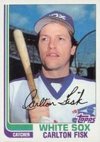 1982 Topps #110 Carlton Fisk Baseball Card