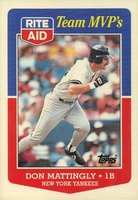 1988 Rite Aid #22 Don Mattingly Baseball Card