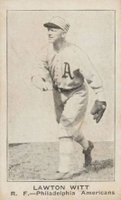 1921 Clarks Bread # Lawton Witt Baseball Card
