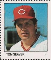 1983 Fleer Stamps # Tom Seaver Baseball Card