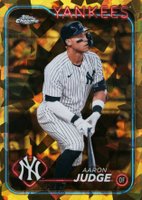 2024 Topps Chrome Sapphire #99 Aaron Judge Gold Baseball Card