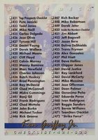 1993 Upper Deck #525 Checklist 421-525 Baseball Card
