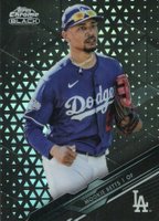 2020 Topps Chrome Black #20 Mookie Betts Refractor Baseball Card