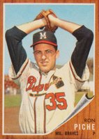 1962 Topps #582 Ron Piche Baseball Card