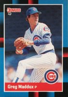 1988 Donruss #539 Greg Maddux Baseball Card