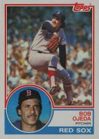 1983 Topps #654 Bob Ojeda Baseball Card