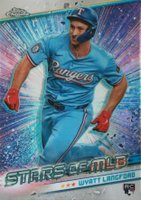 2024 Topps Stars of MLB Chrome #CSMLB85 Wyatt Langford Update Baseball Card