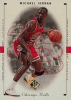 1998 SP Authentic #1 Michael Jordan Basketball Card