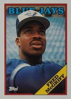 1988 Topps #463 Fred McGriff Baseball Card