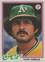 1978 Topps #298 Tony Armas Baseball Card