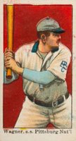 1909 American Caramel # Honus Wagner Batting Baseball Card