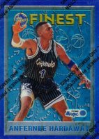 1995 Finest #234 Anfernee Hardaway w/Coating Basketball Card