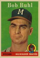 1958 Topps #176 Bob Buhl Baseball Card