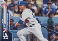 2020 Topps Update #U234 Gavin Lux Royal Blue Baseball Card