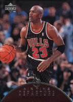 1997 Upper Deck Jordan Air Time #AT1 Michael Jordan Basketball Card