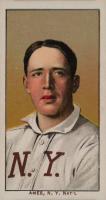 1909 White Borders Sovereign #9 Red Ames Portrait Baseball Card