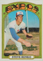1972 Topps #307 Steve Renko Baseball Card