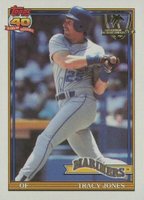1991 Topps Desert Shield #87 Tracy Jones Baseball Card